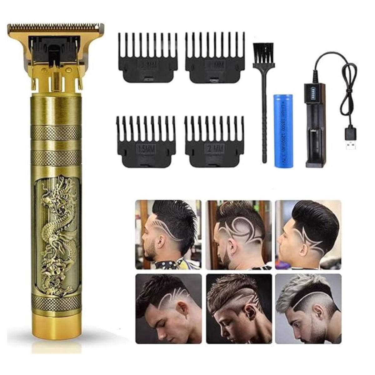 SEISA - Maquina Afeitadora Electrica Inalambrica kit Barba Profesional RS1050