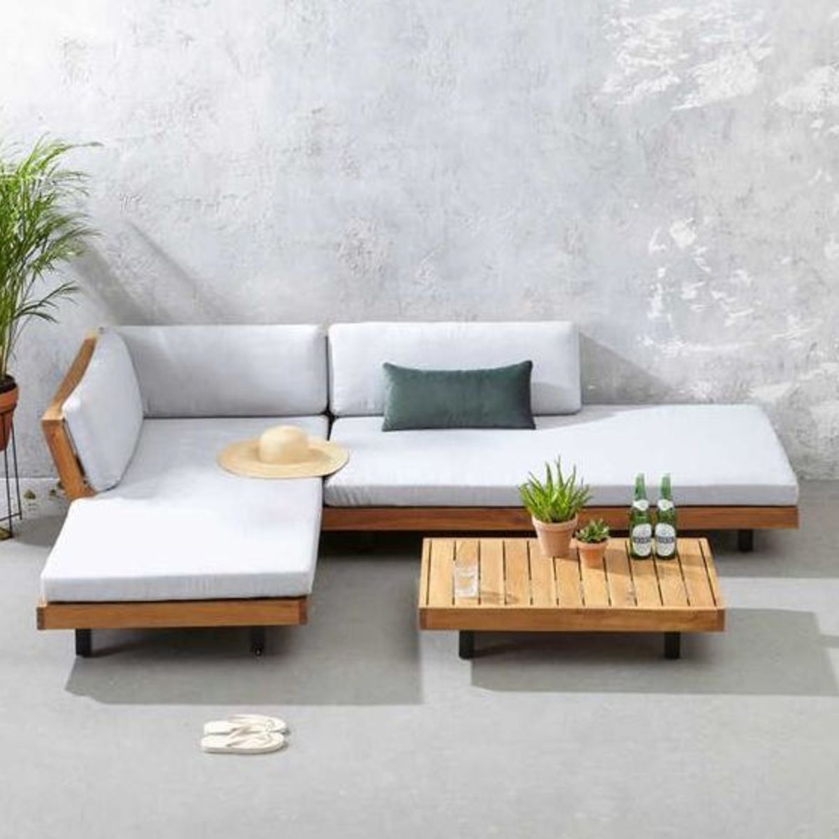 DMUEBLES - Seccional Izquierdo Hereford. Blanco