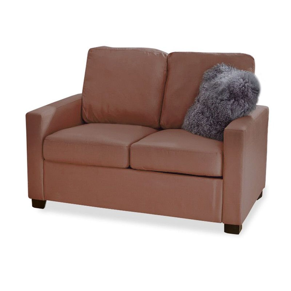 HOME PREMIUM - Sofá 2 Cuerpos Tito Marrón.