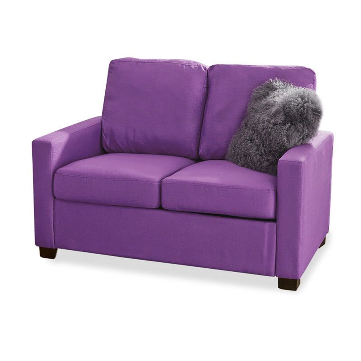 HOME PREMIUM - Sofá 2 Cuerpos Tito Violeta.