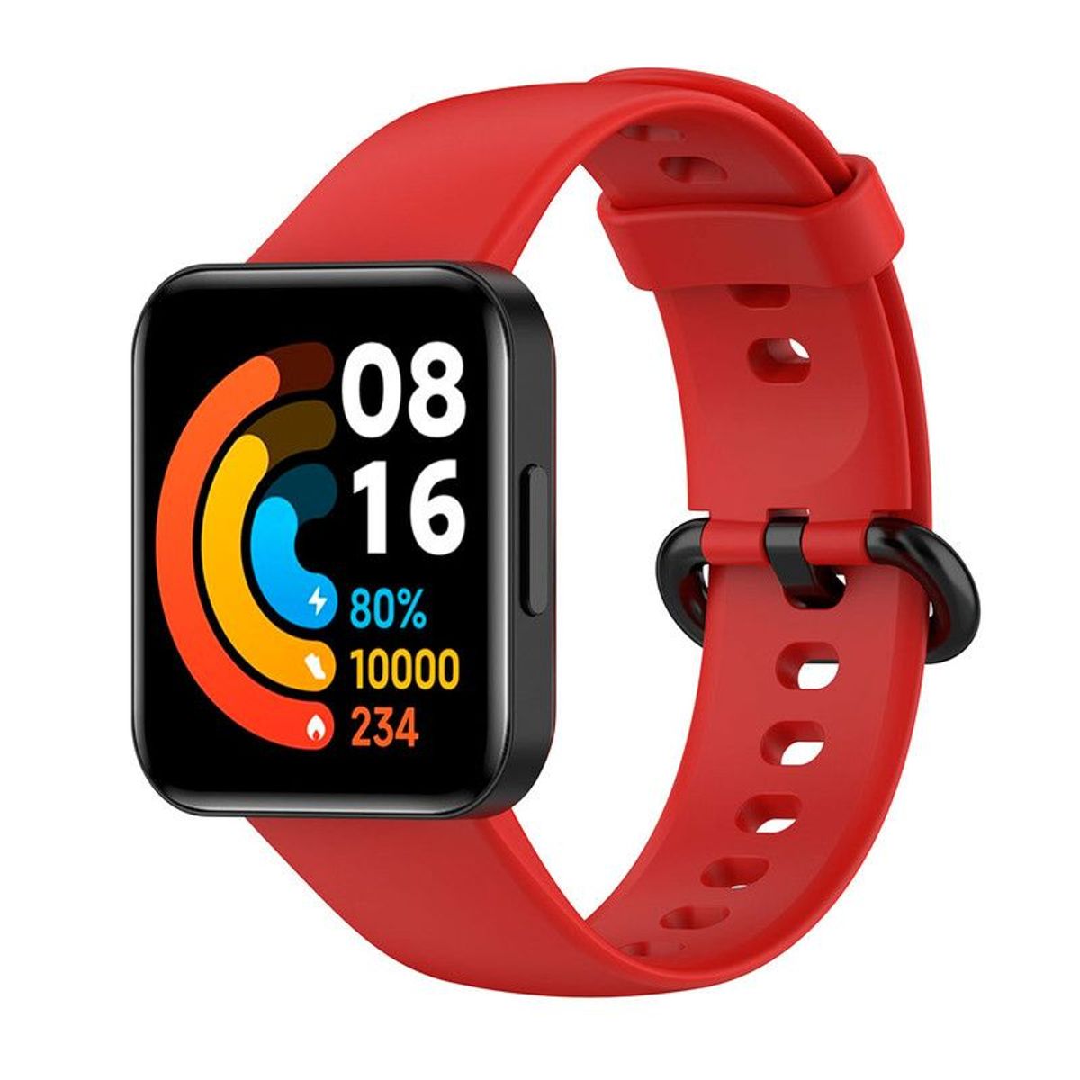 GENERICO - Correa Para Xiaomi Redmi Watch 2 Lite Rojo