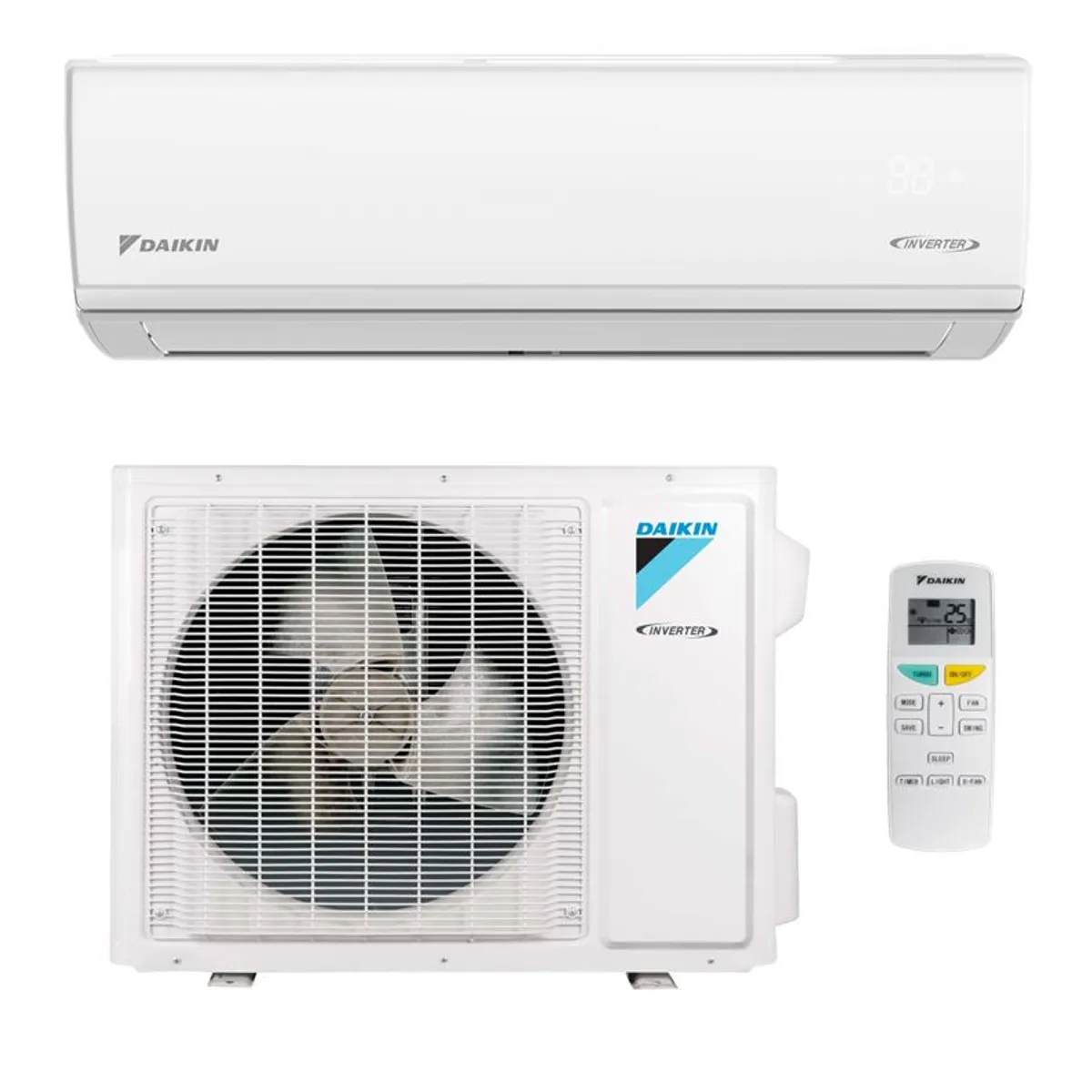 DAIKIN - Aire Acondicionado 18,000BTU/H 20 a 30m2 Inverter.