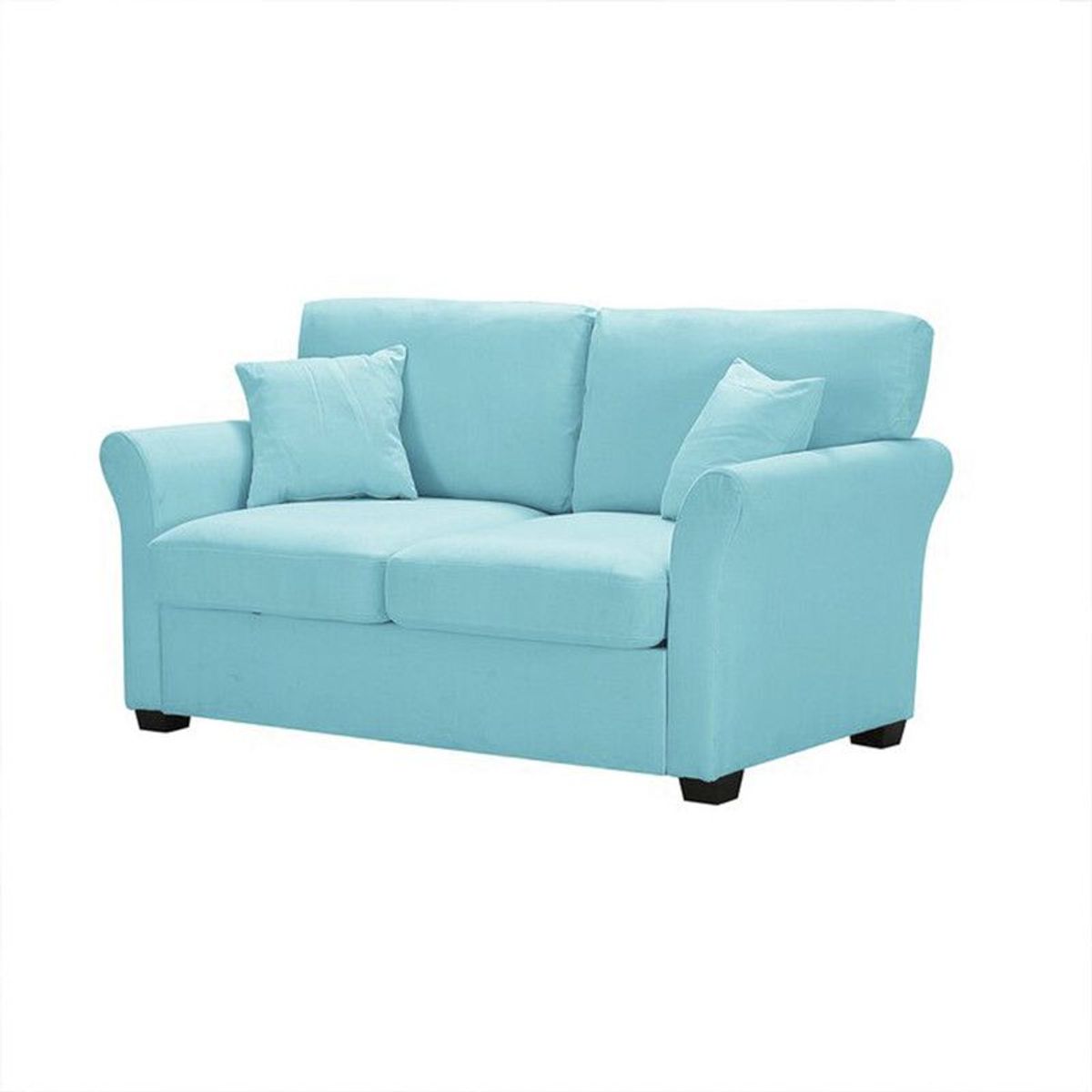 HOME PREMIUM - Sofá 2 Cuerpos Candy Celeste.