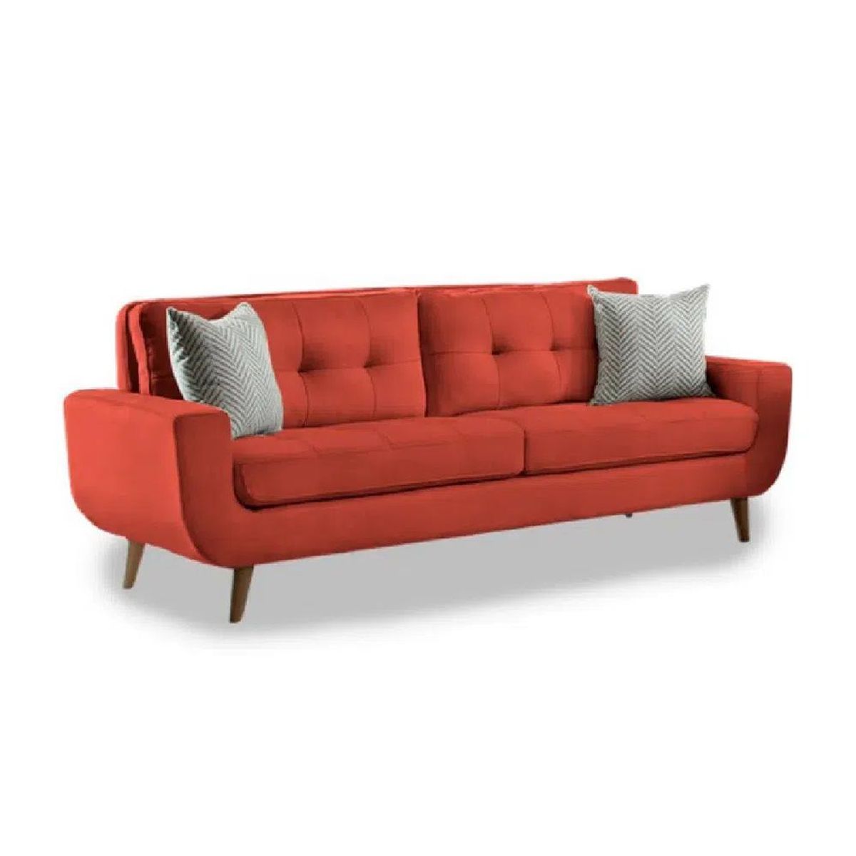 FABIANI HOME - Sofa Mango 3 Cuerpos Rojo
