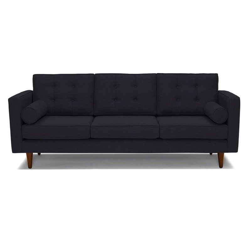 FABIANI HOME - Sofa Jordan 3 Cuerpos Negro