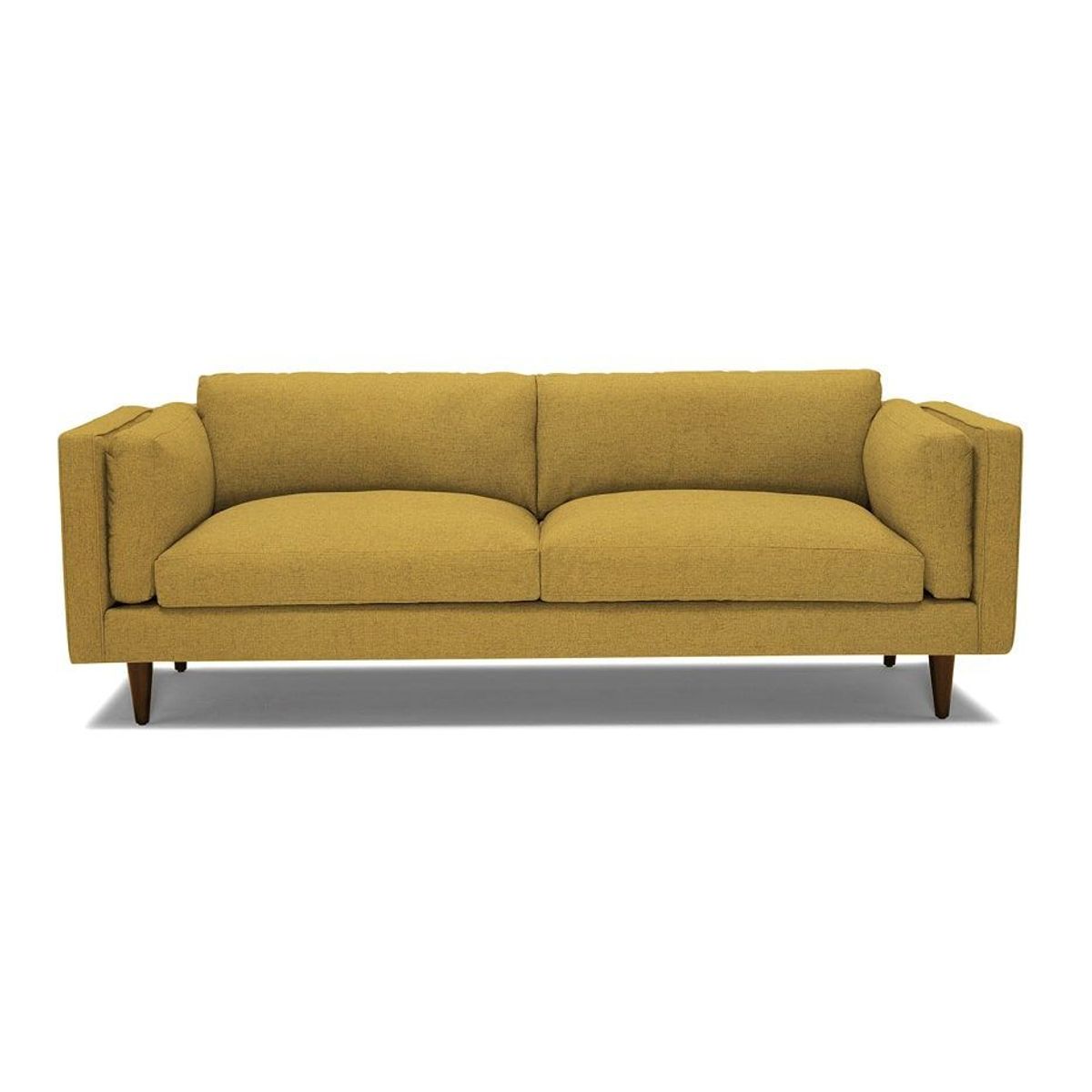 FABIANI HOME - Sofa Eva 3 Cuerpos Mostaza
