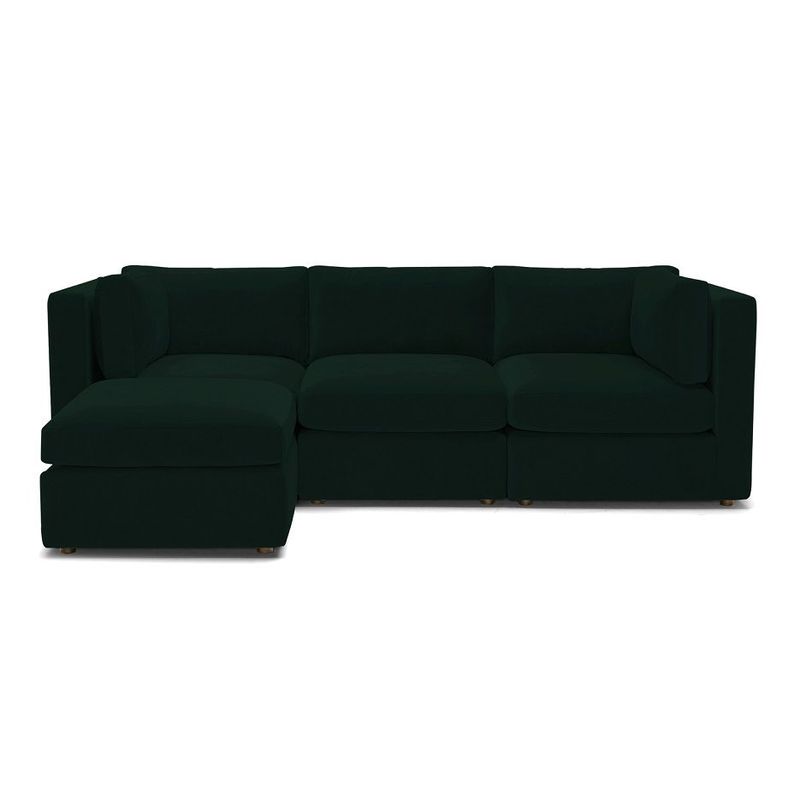 FABIANI HOME - Seccional Modular Verde Oscuro