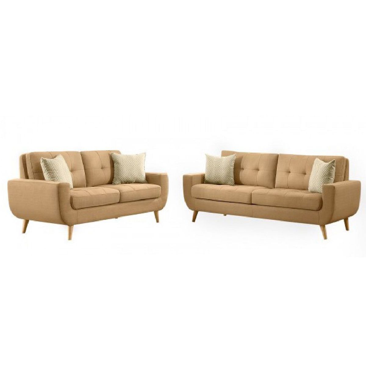 FABIANI HOME - Juego De Sala Mango 3-2  Cuerpos Beige