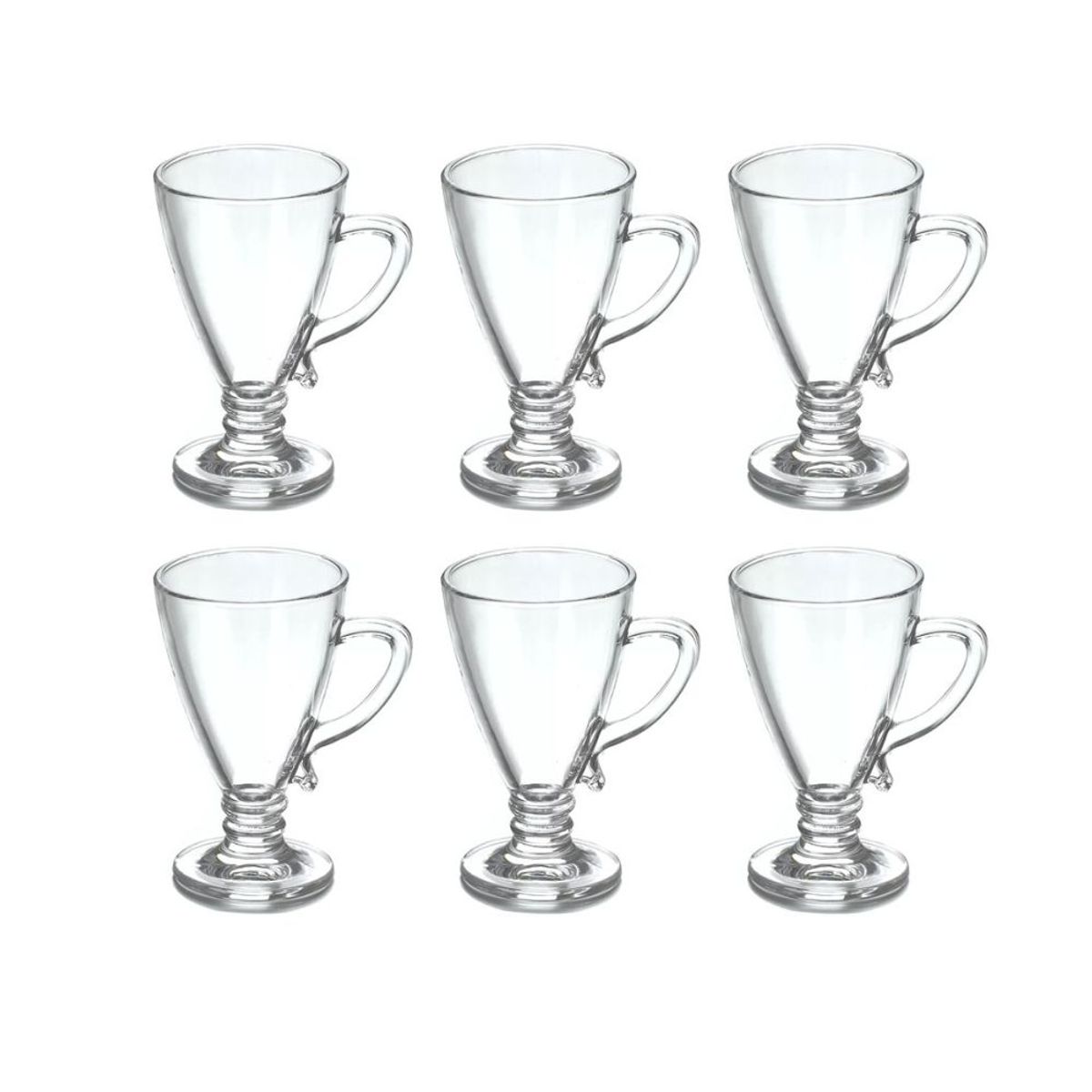 INSPIRA - Set de 6 Copas de Vidrio para Postre