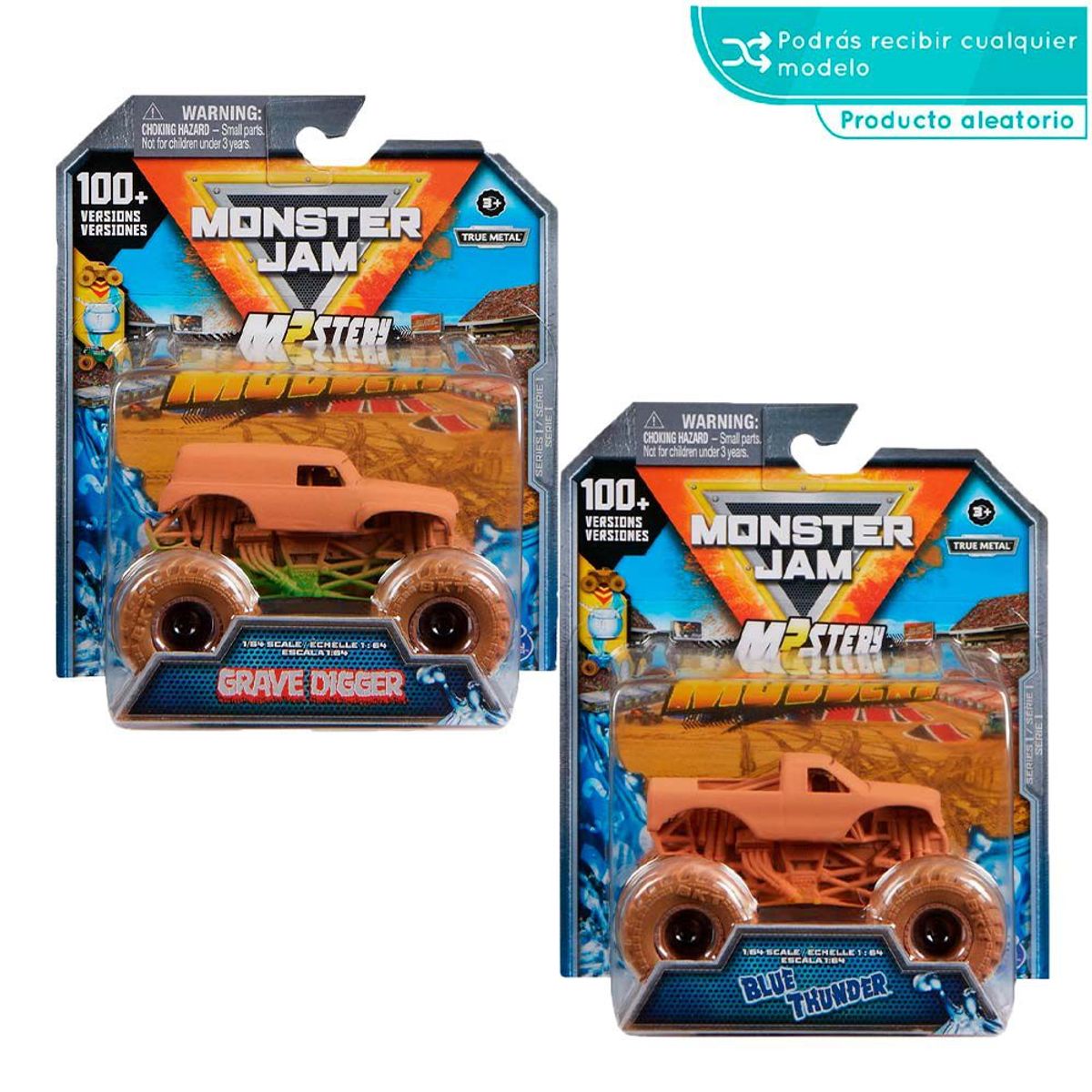 MONSTER JAM - Monster Jam Vehiculo a Escala 1-64 Surtido