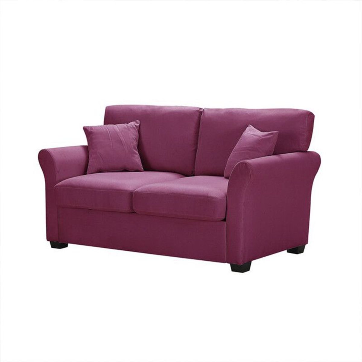 HOME PREMIUM - Sofá 2 Cuerpos Candy Fucsia.