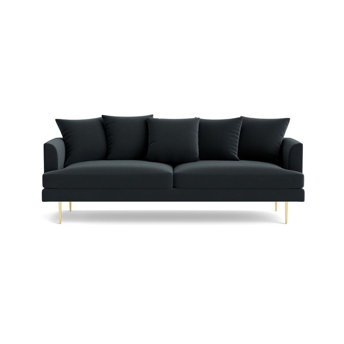 FABIANI HOME - Sofa Confor 3 Cuerpos  Negro