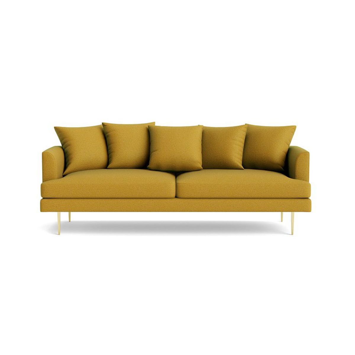 FABIANI HOME - Sofa Confor 3 Cuerpos  Mostaza