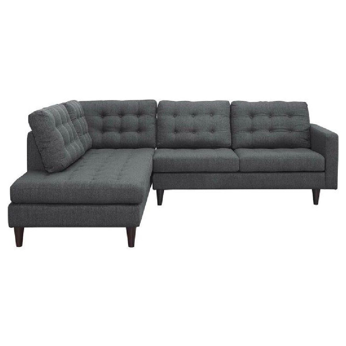 FABIANI HOME - Seccional Izquierdo Lineal Gris