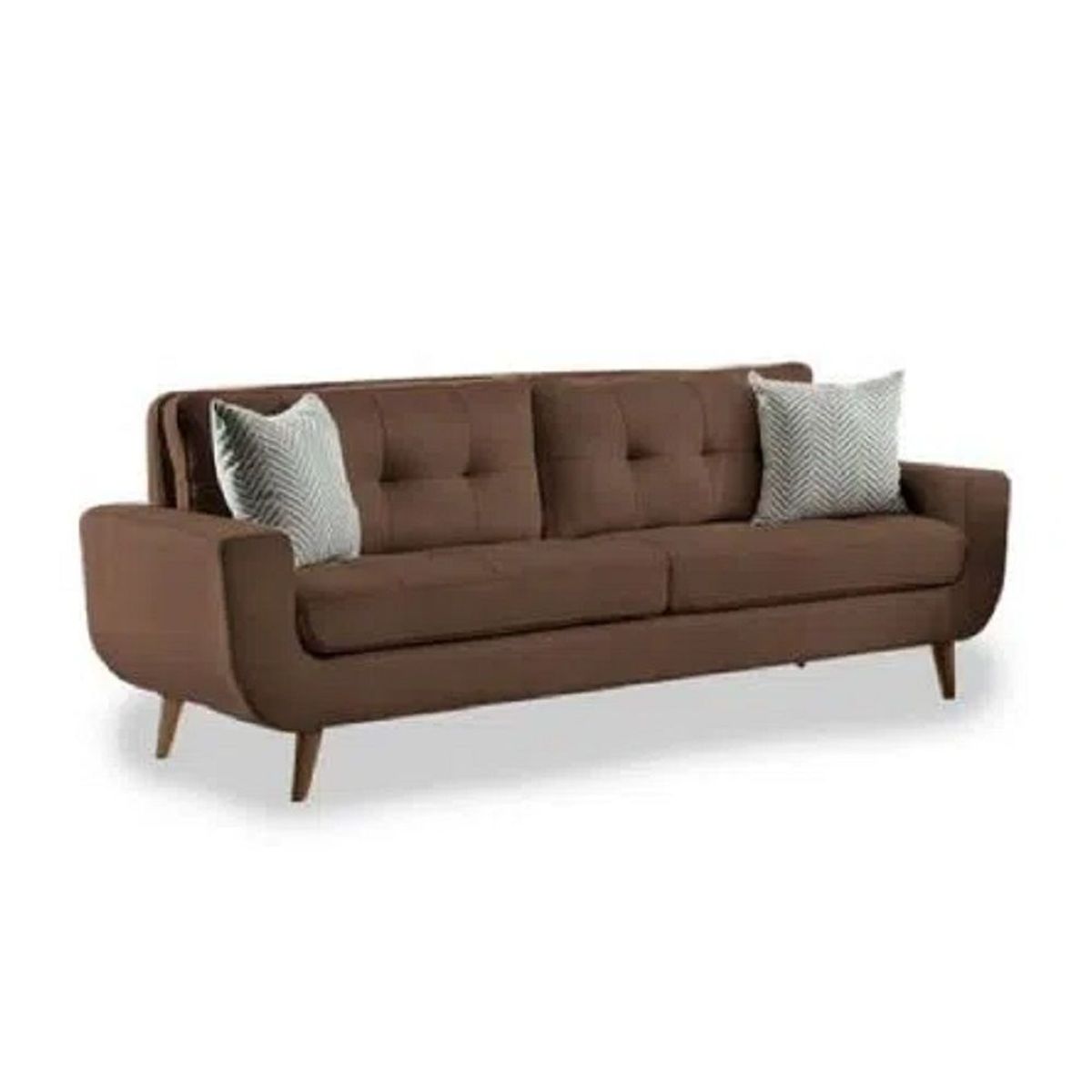 FABIANI HOME - Sofa Mango 3 Cuerpos Marrón