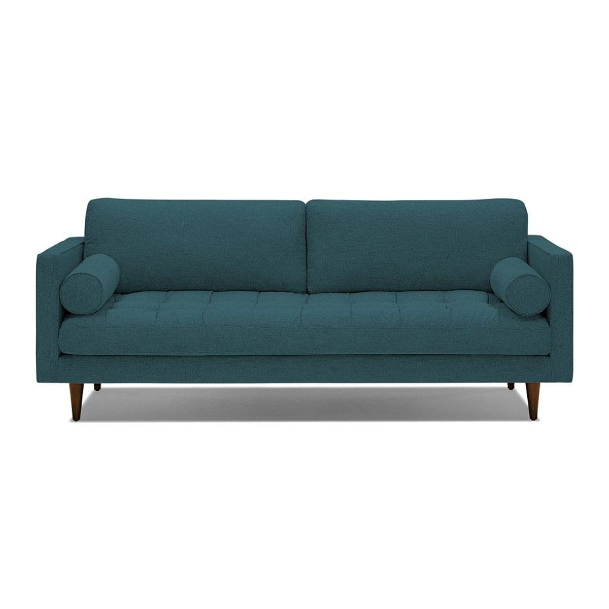 FABIANI HOME - Sofa Luana 3 Cuerpos Verde Cobalto