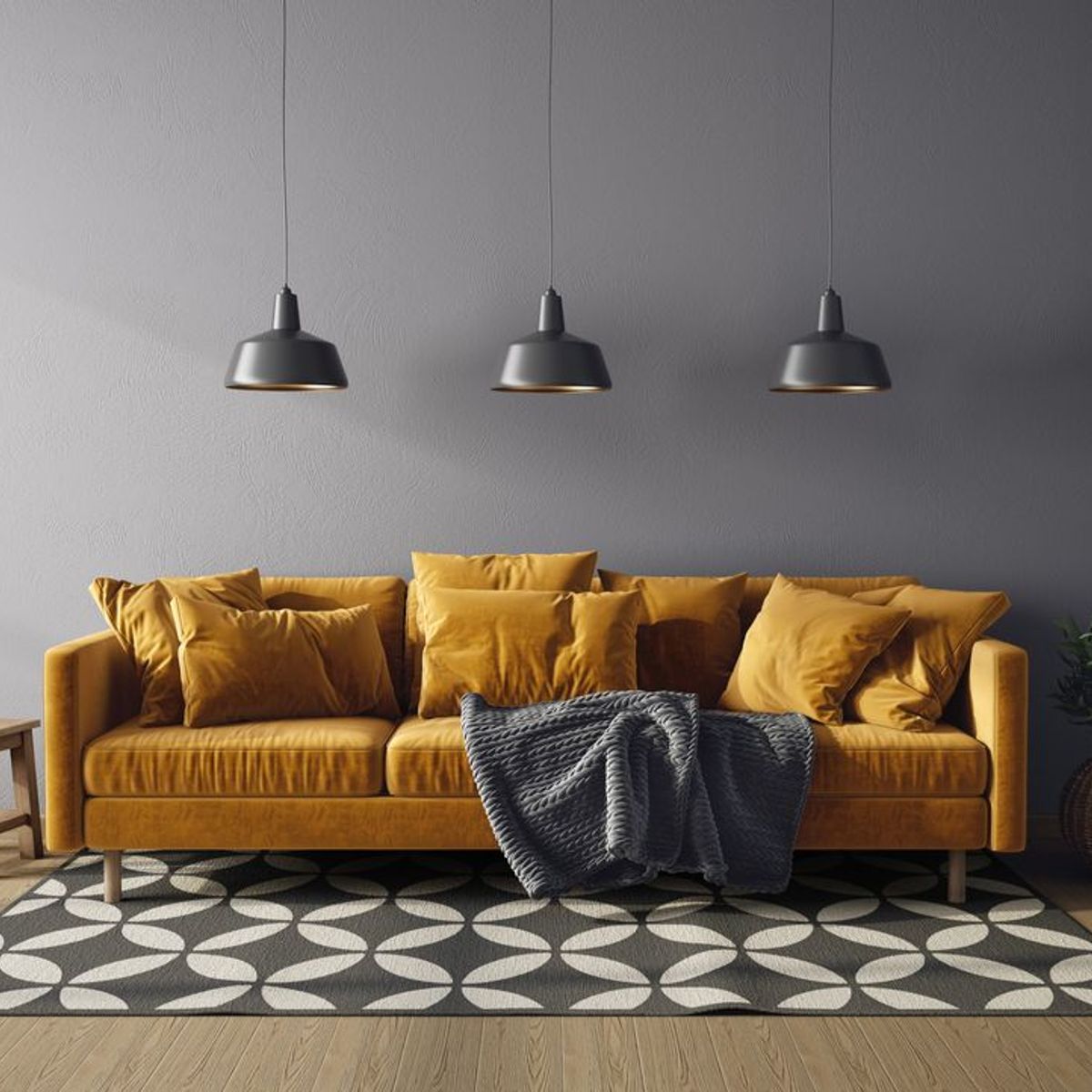 HOME PREMIUM - Sofá 3 Cuerpos Bellis Camel