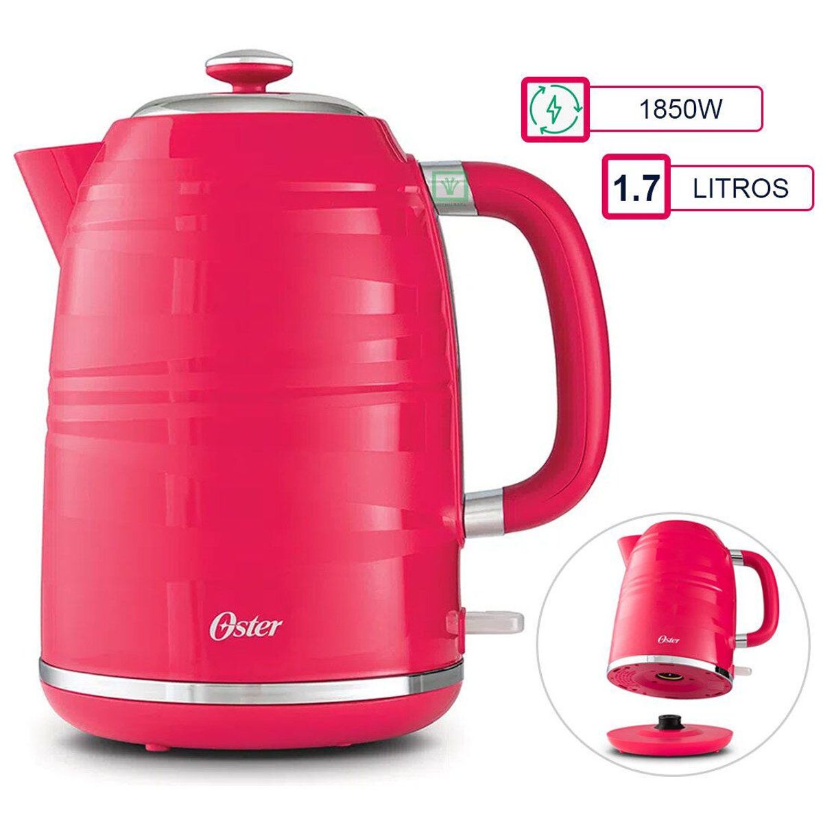 OSTER - Hervidor Eléctrico 1.7 Lt. BVSTKT4177M