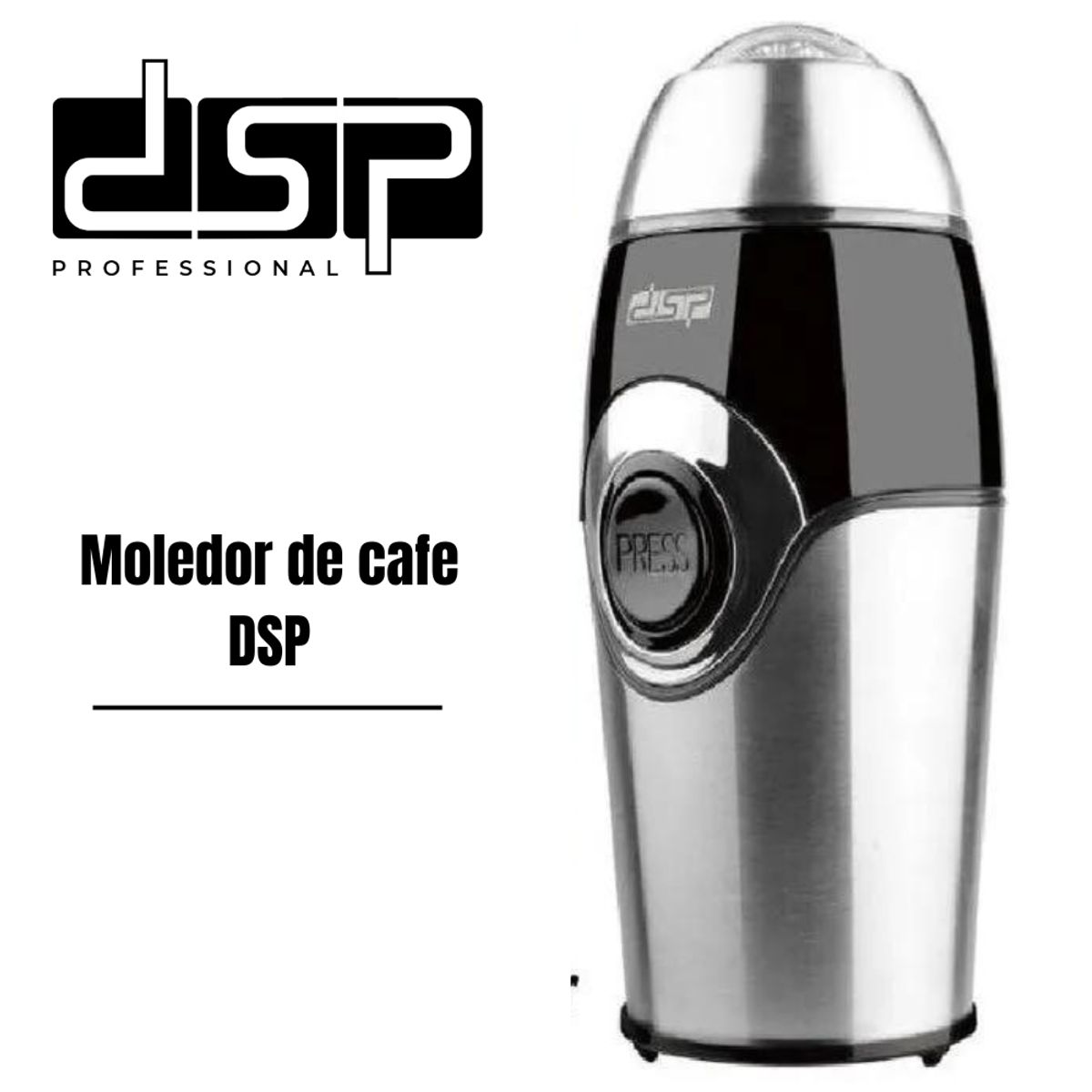 Dsp - Moledor de Cafe DSP 50 gramos - 200 watts NEGRO