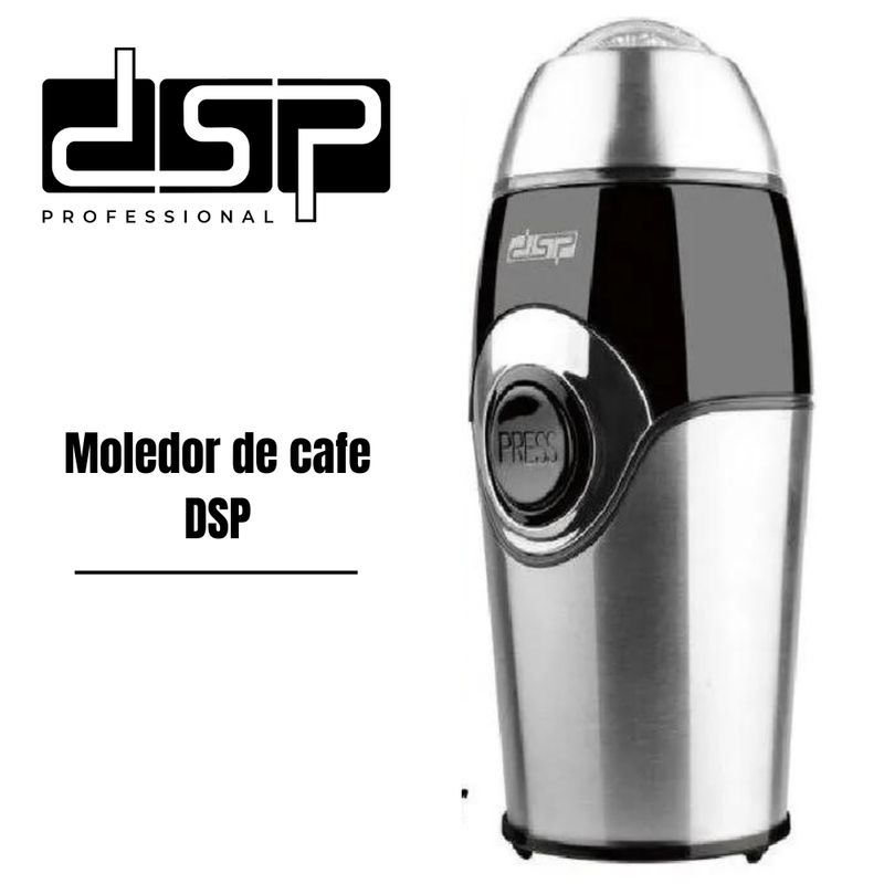 Dsp - Moledor de Cafe DSP 50 gramos - 200 watts NEGRO