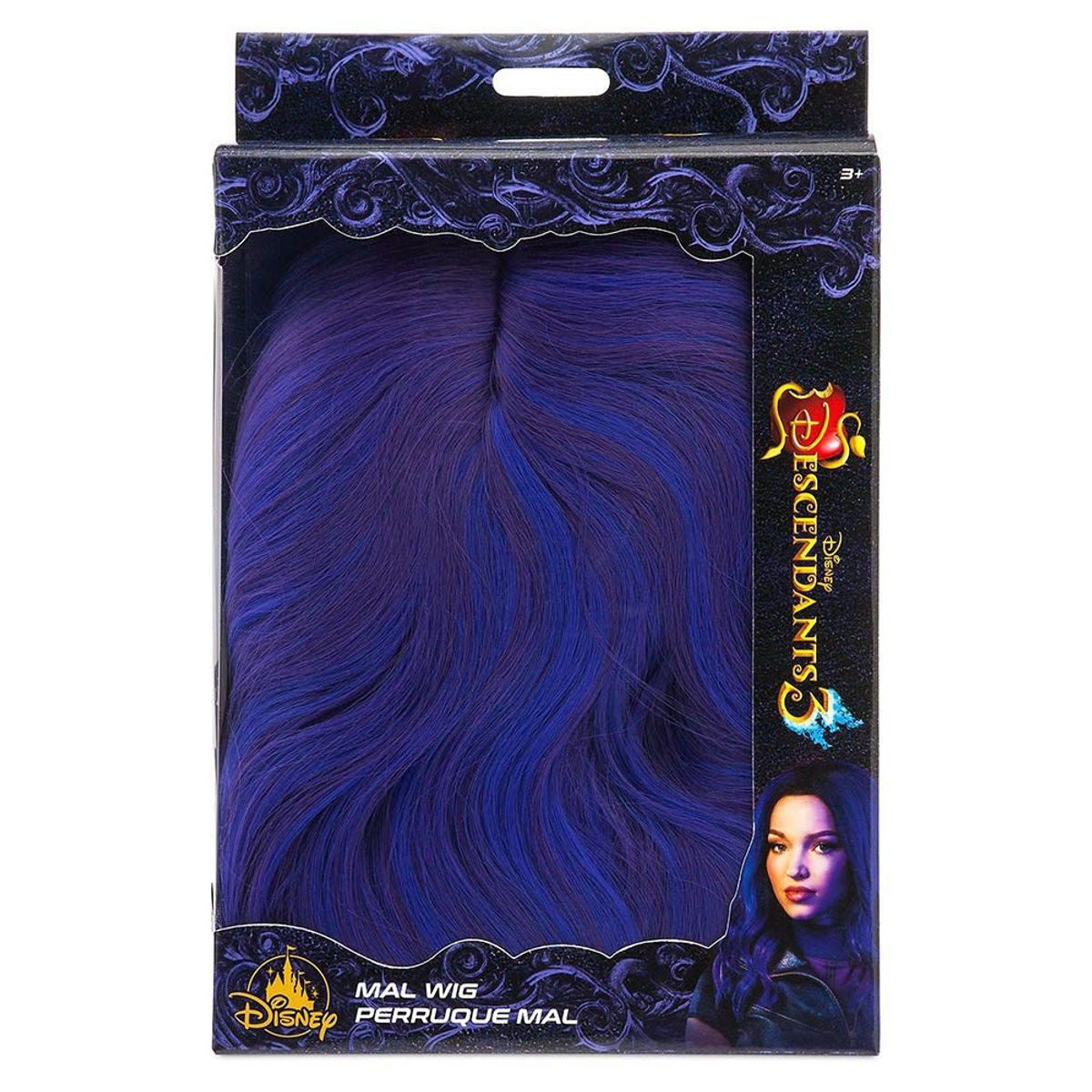 DISNEY - Peluca Disfraz Niña Mal Descendientes 3 Disney Store