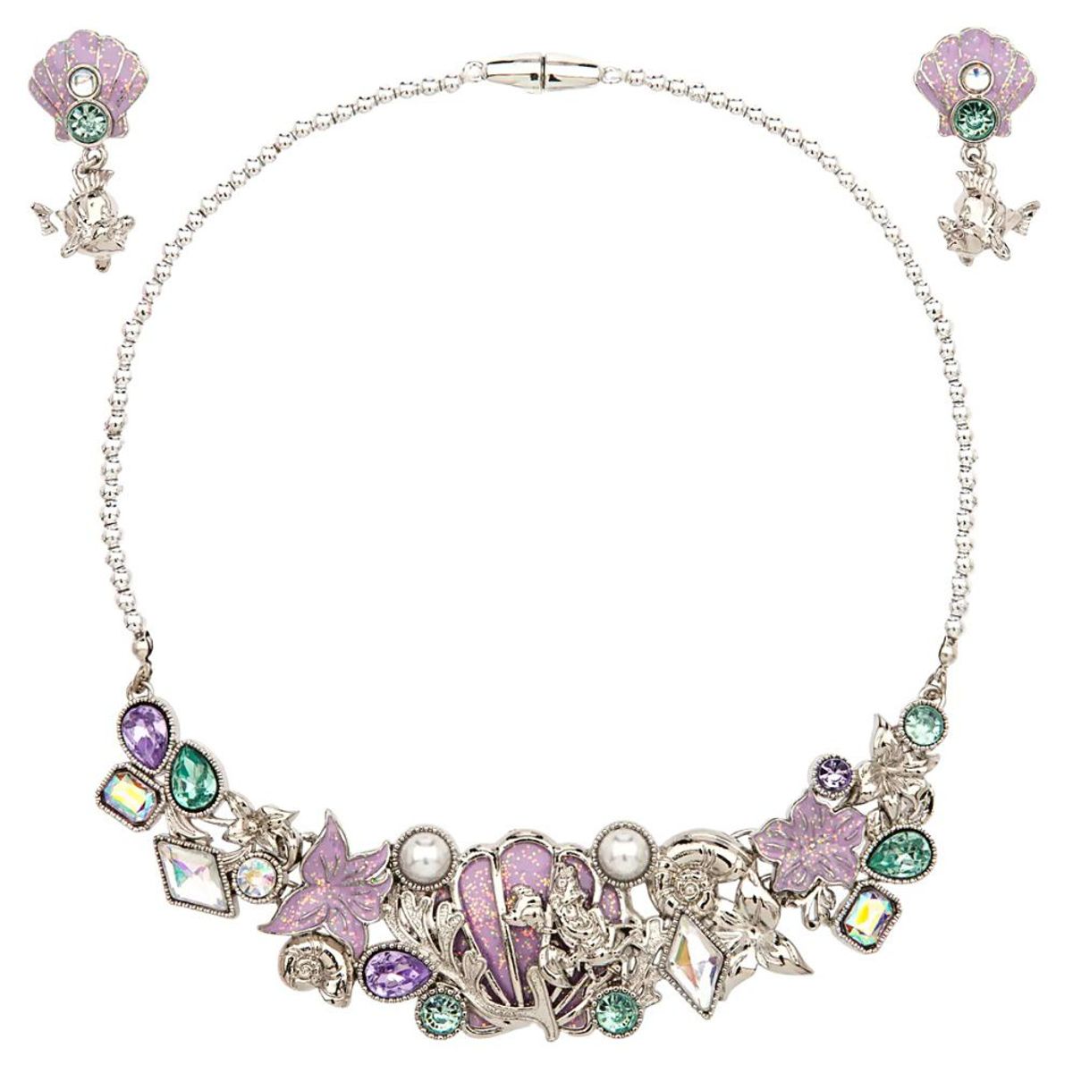 DISNEY - Set de Joyas Disney Store Princesa Ariel La Sirenita