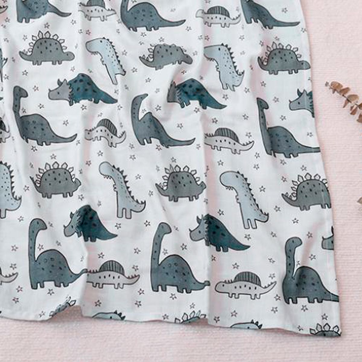 GENERICO - Manta de Muselina Suave para Bebé Bambú y Algodón