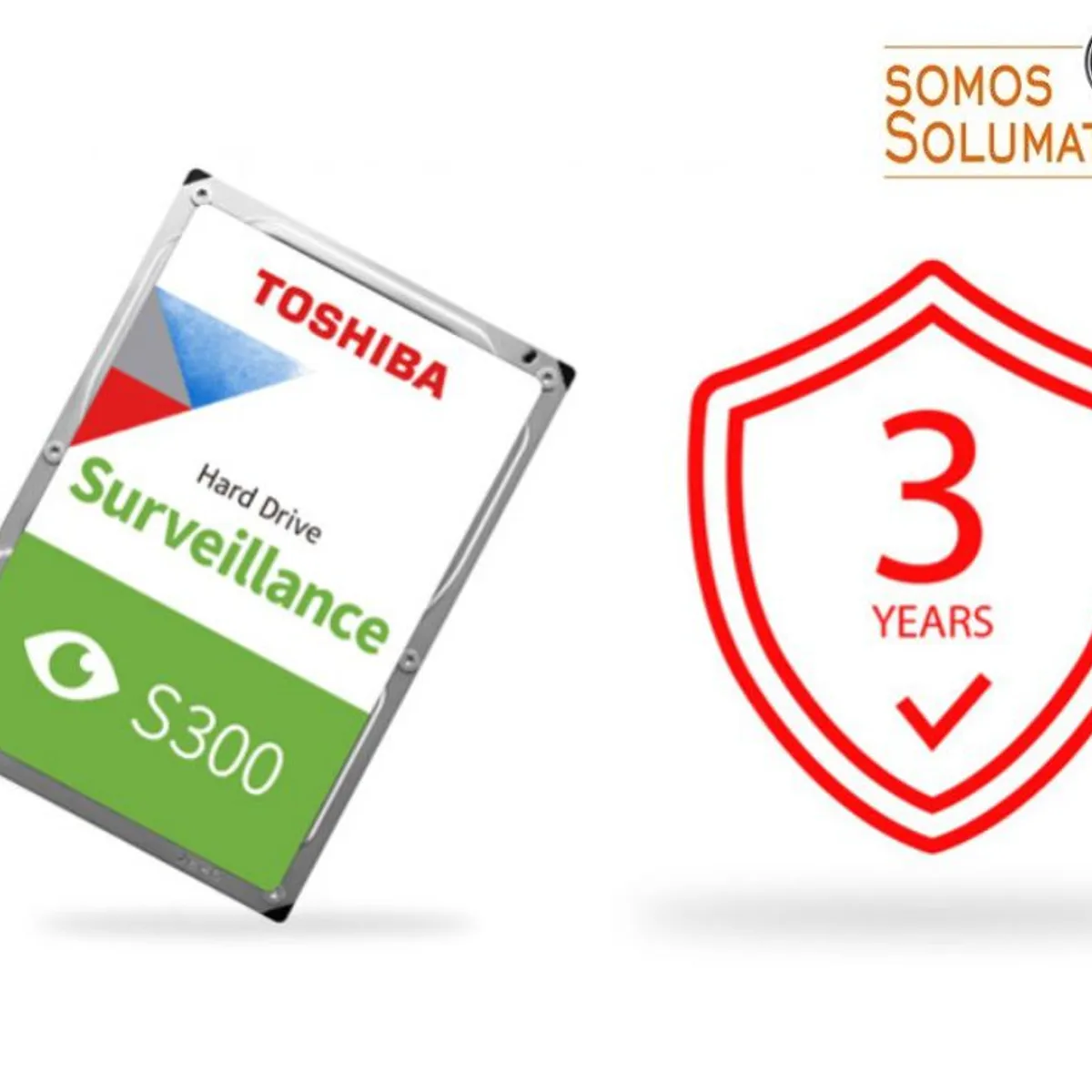 TOSHIBA - Disco Duro Toshiba - Hdd 4tb 3.5 - Para Video Vigilancia