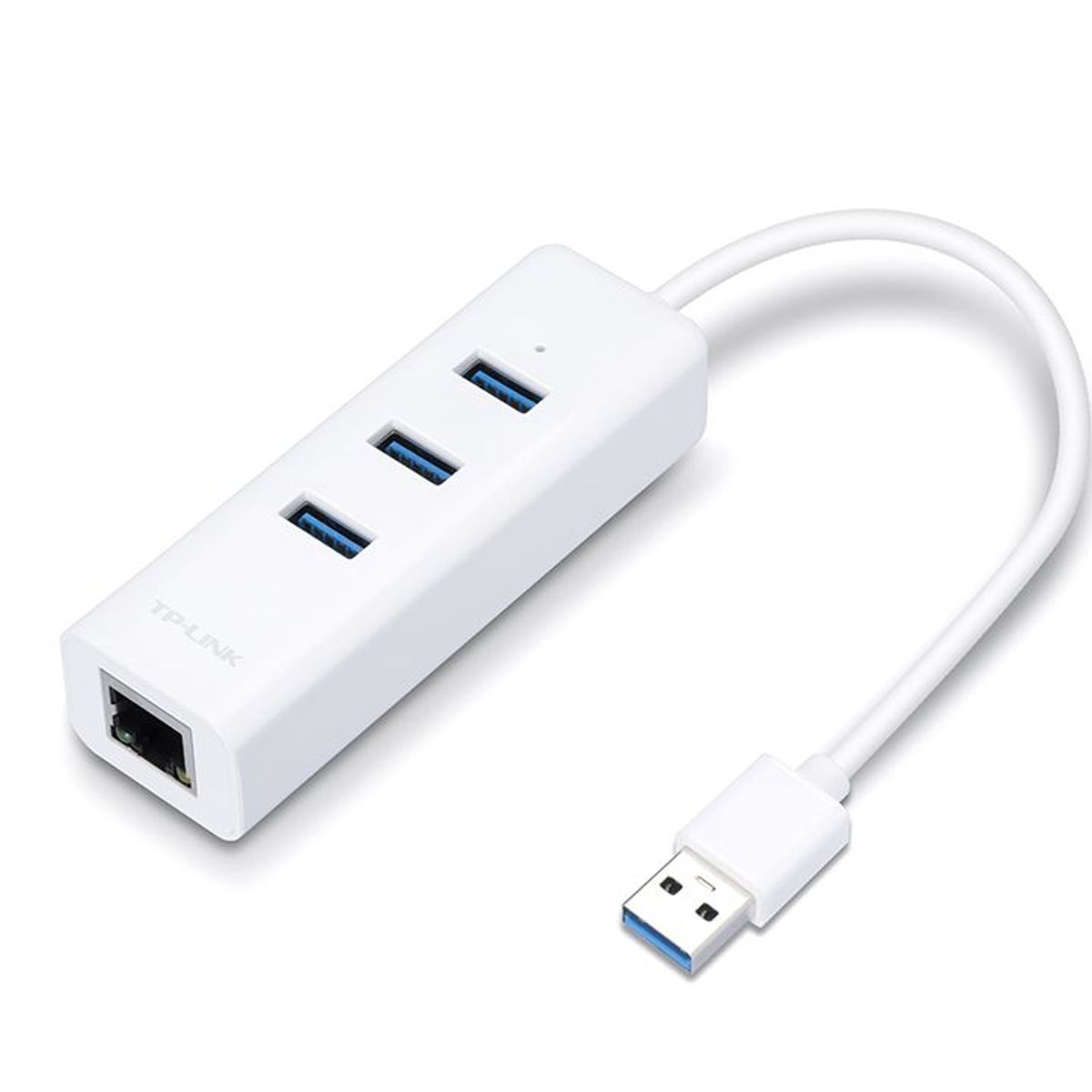 TP LINK - Adaptador USB con HUB de 3 Puertos USB 3.0 Gigabit UE330