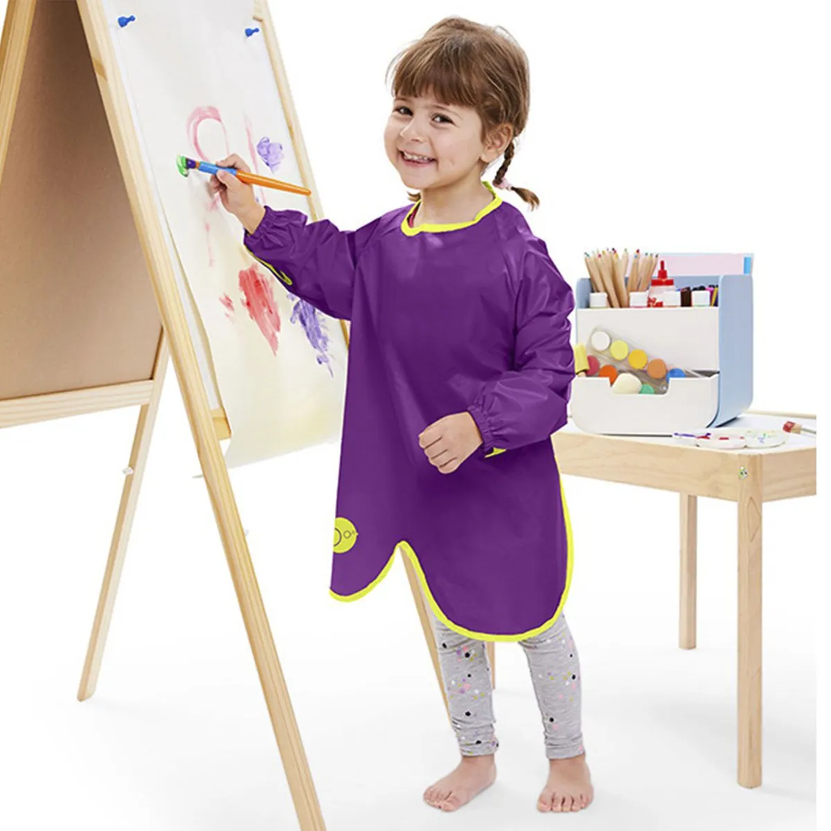 B BOX - BABERO/MANDIL PARA NIÑOS DE 2 A 4 AÑOS CON MANGAS BBOX