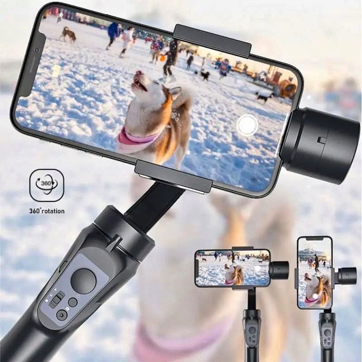 GENERICO - Estabilizador Gimbal Tripode 3-AXIS MOD TH-H4