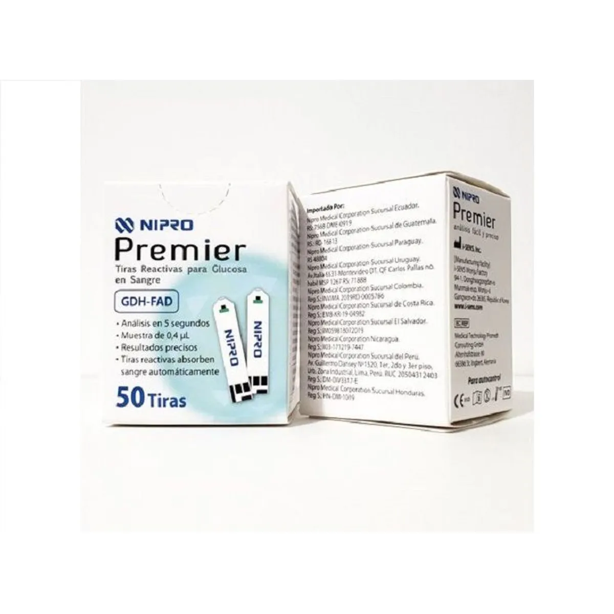 NIPRO - Tiras Reactivas NIPRO PREMIER
