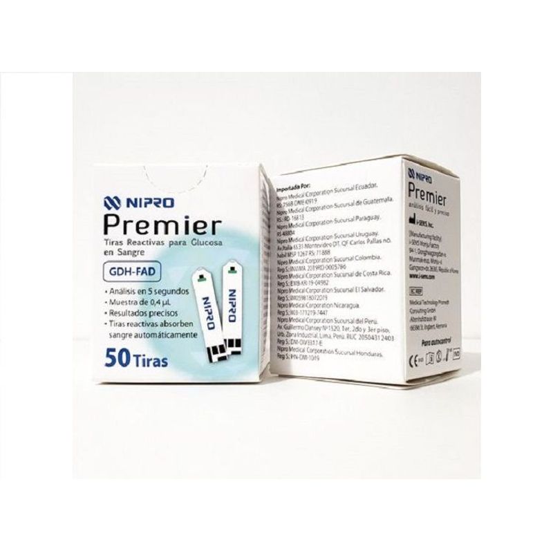 NIPRO - Tiras Reactivas NIPRO PREMIER