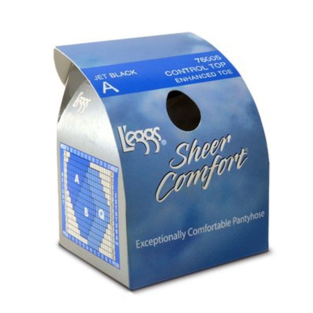 LEGGS - Leggs Pantis Finas De Control Sheer Comfort Negro