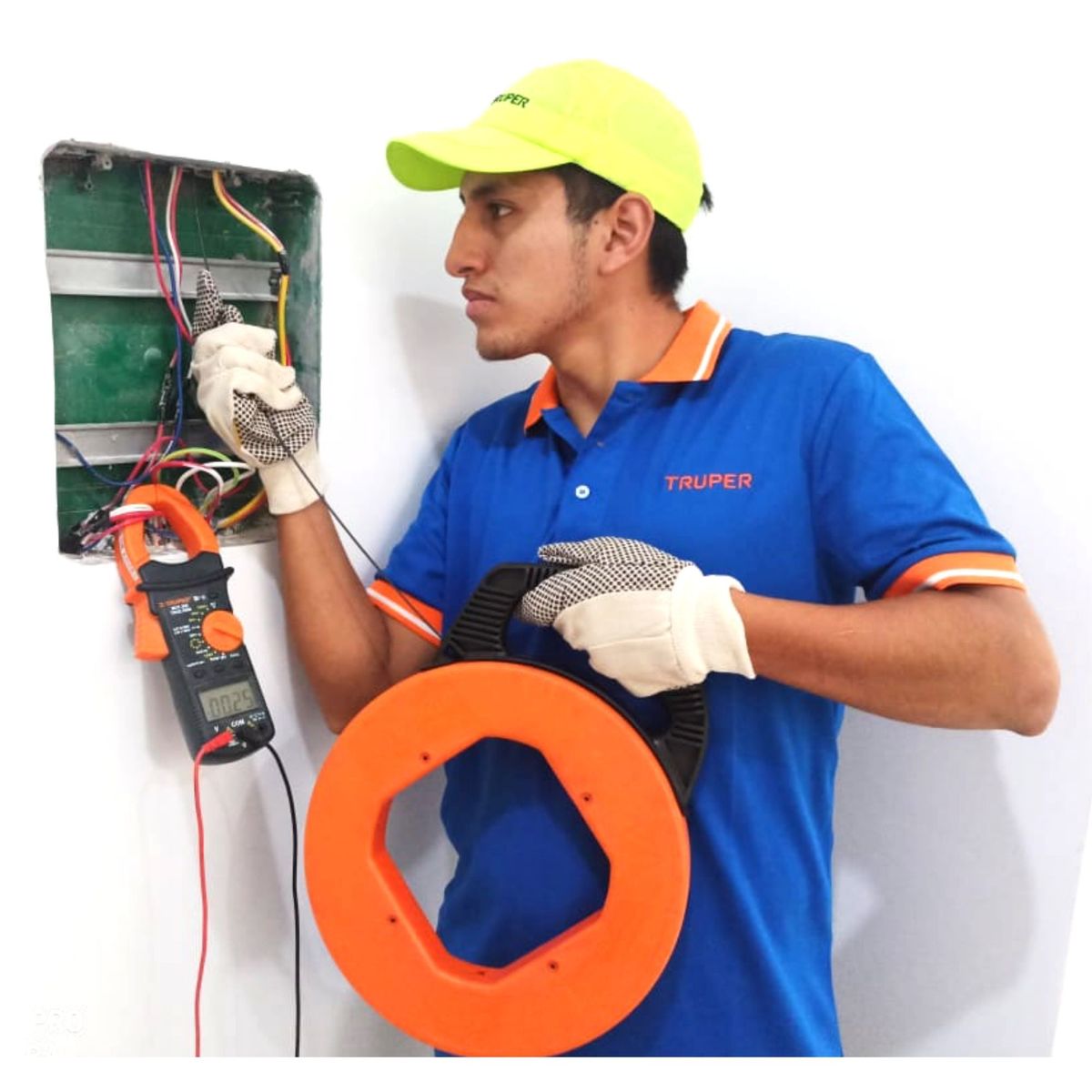 TRUPER - Wincha Pasacable de acero 30m USO RUDO truper