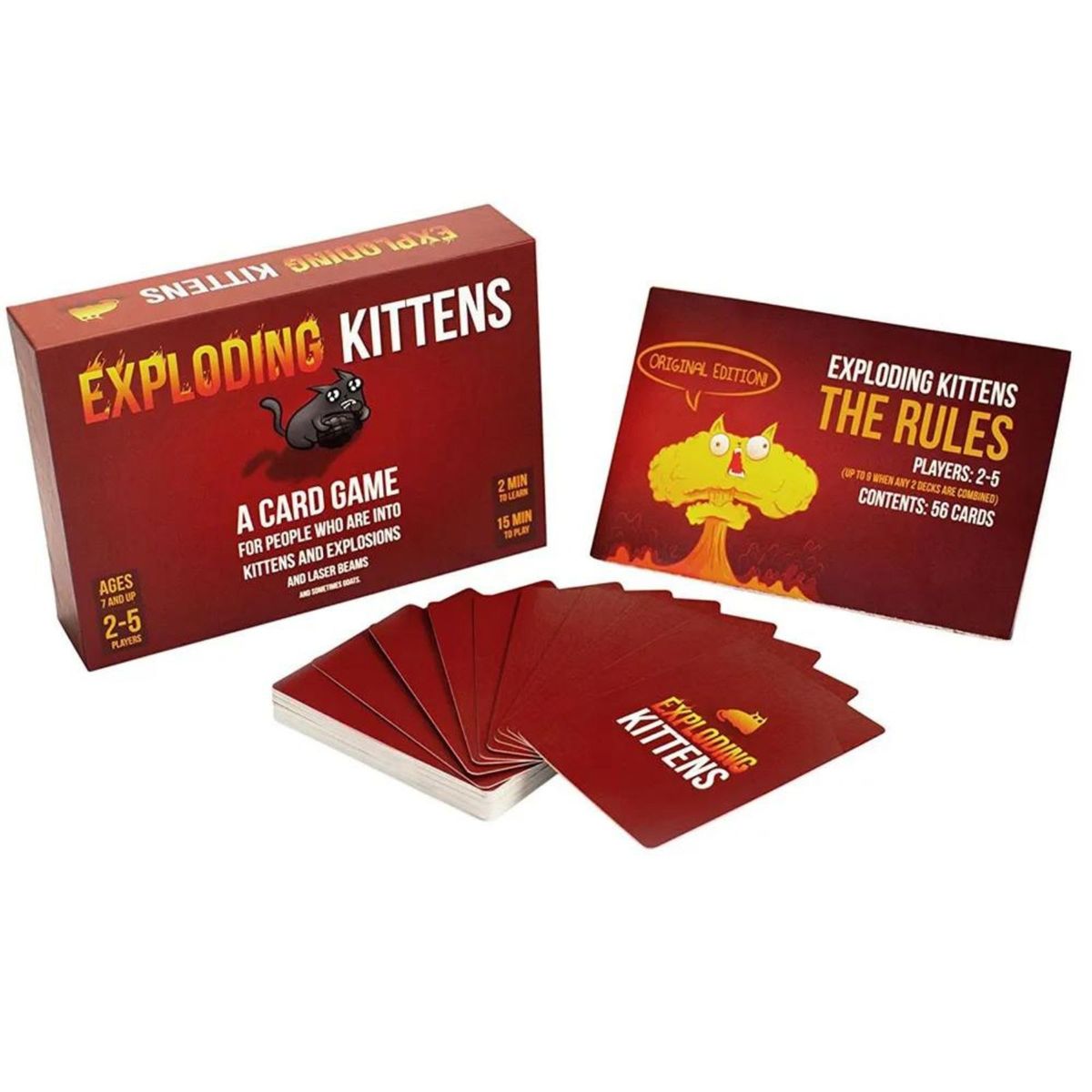 ASMODEE - Juegos de Mesa Exploding Kittens Edición Original