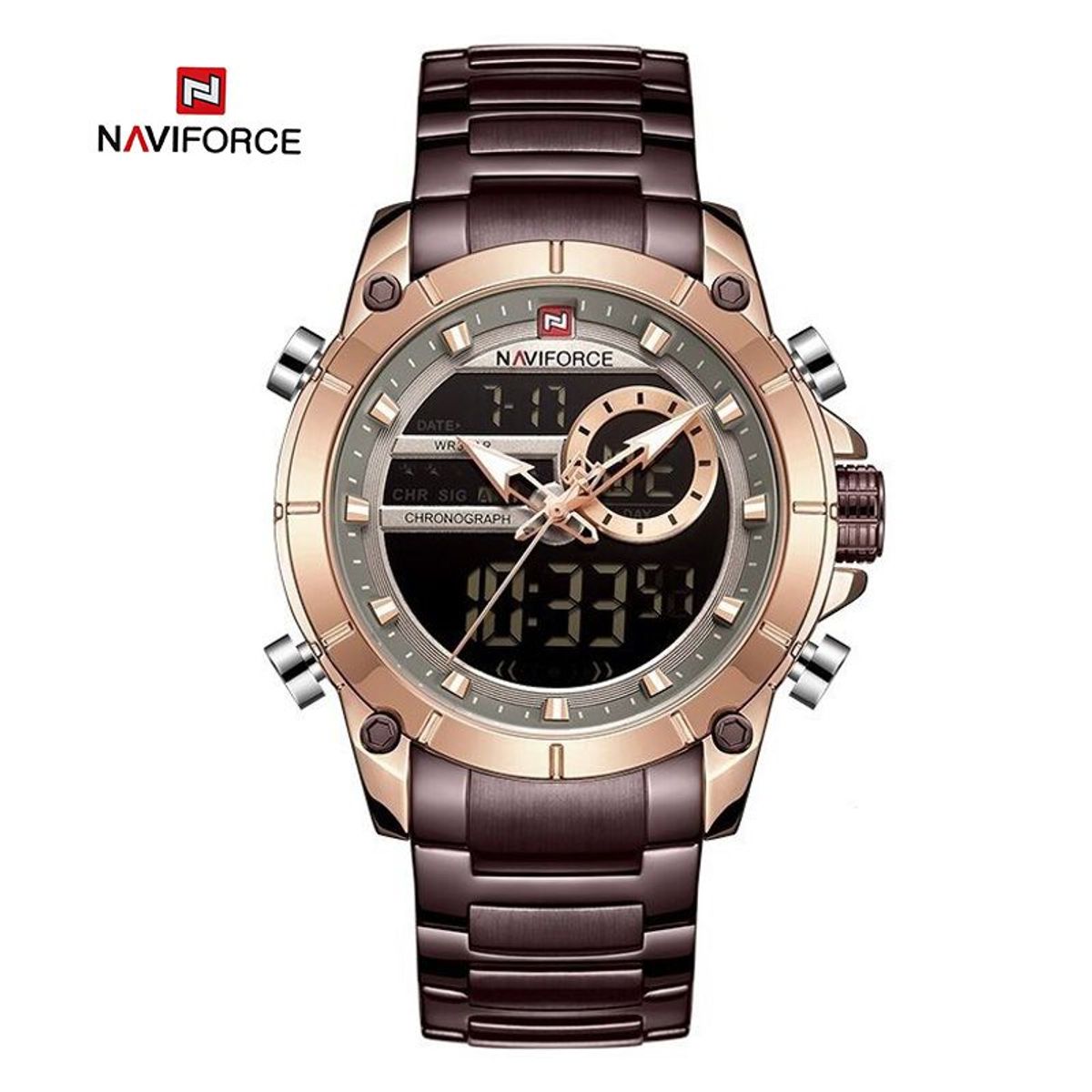 NAVIFORCE - Reloj naviforce nf9163m analógico y digital_.