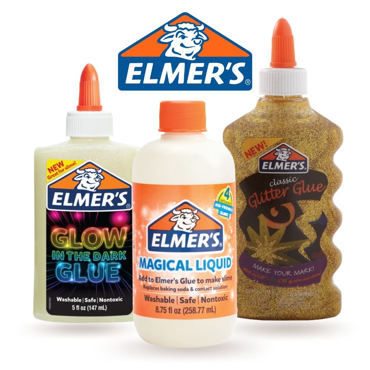 ELMERS - Pack Haz Slime Glow Gold