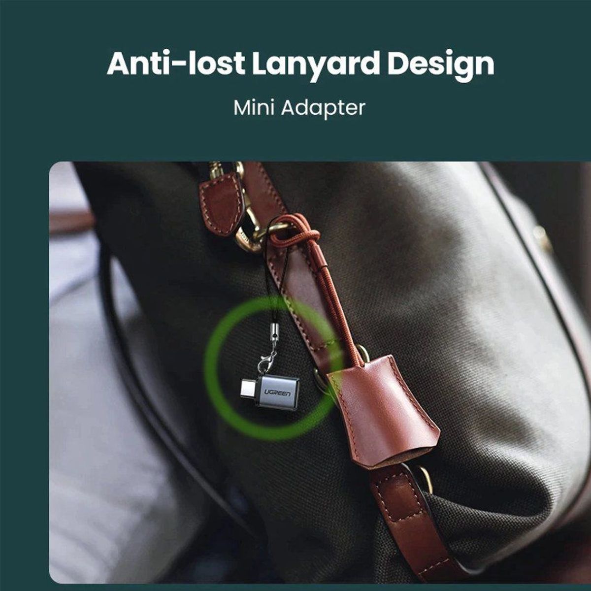 UGREEN - Adaptador usb tipo c a usb 3.0 cable otg samsung huawei lg mi xiaomi