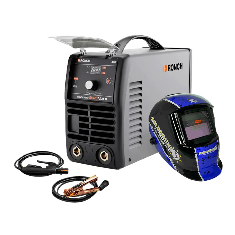 RONCH - Máquina de Soldar 200A Ronch 240MAX con Máscara Fotosensible