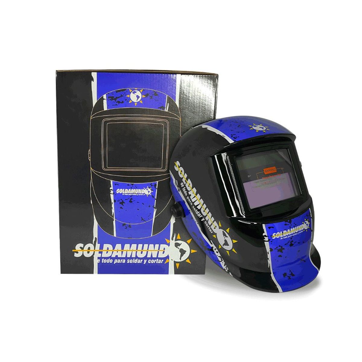 GENERICO - Máscara Fotosensible Soldamundo Doble Sensor