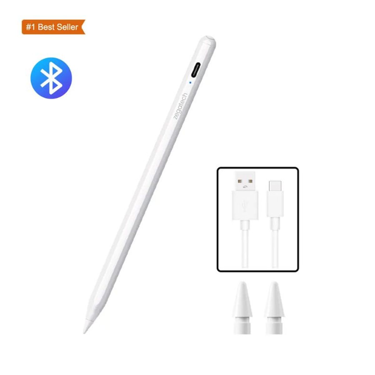 STYLUS - Lápiz Pencil para iPad PREMIUM V2 PRO II - BLUETOOTH