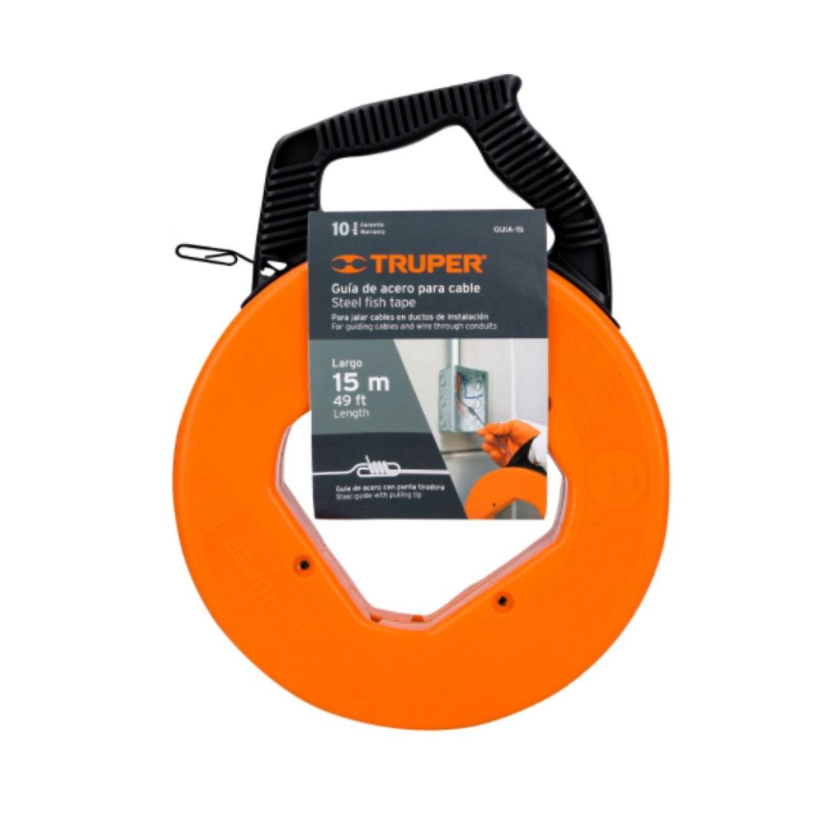 TRUPER - Guía Para Cable Fish Tape Truper 15 Mts