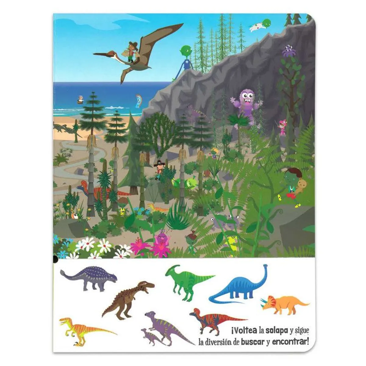 LEXUS - Muchos Dinosaurios,Piratas & Monstruos busca y encuentra