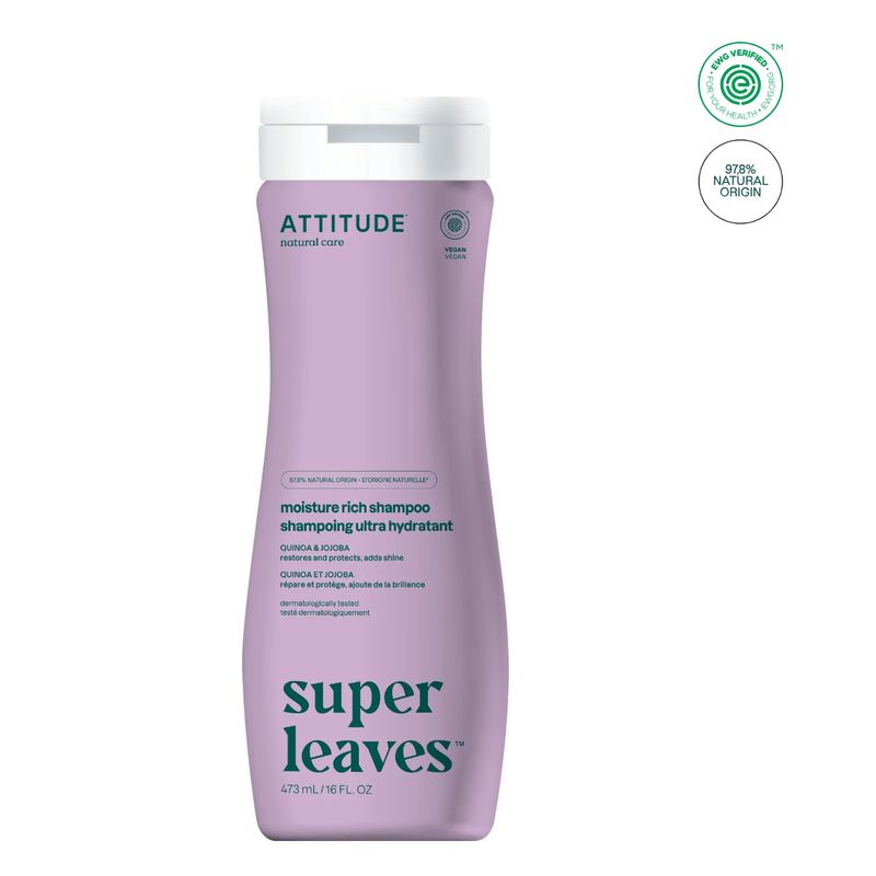 ATTITUDE - Attitude - Shampoo Super Leaves Natural Hidratación Intensa