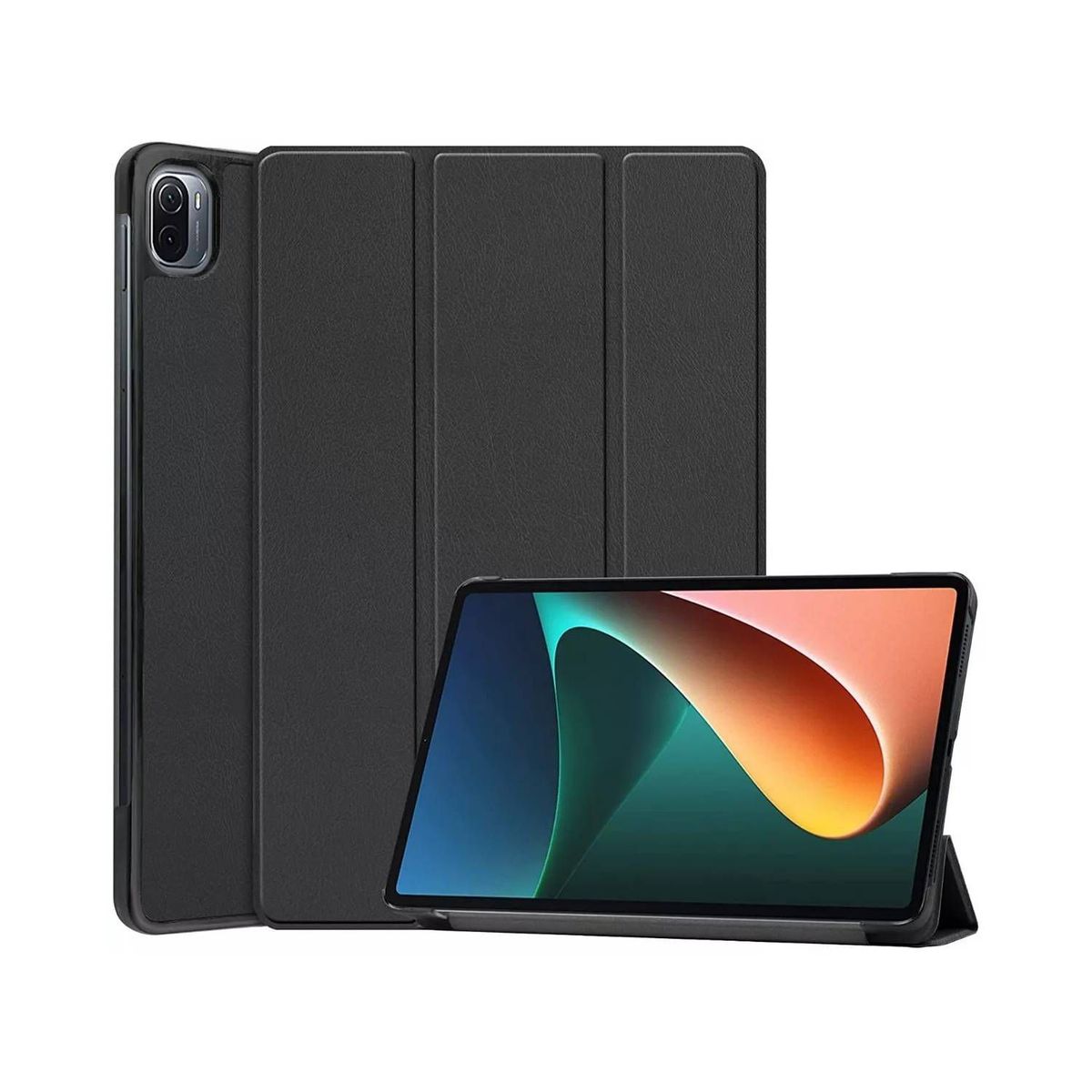 UNIVERSAL - Funda Book Cover para Tablet Xiaomi Mi Pad 5 Negro