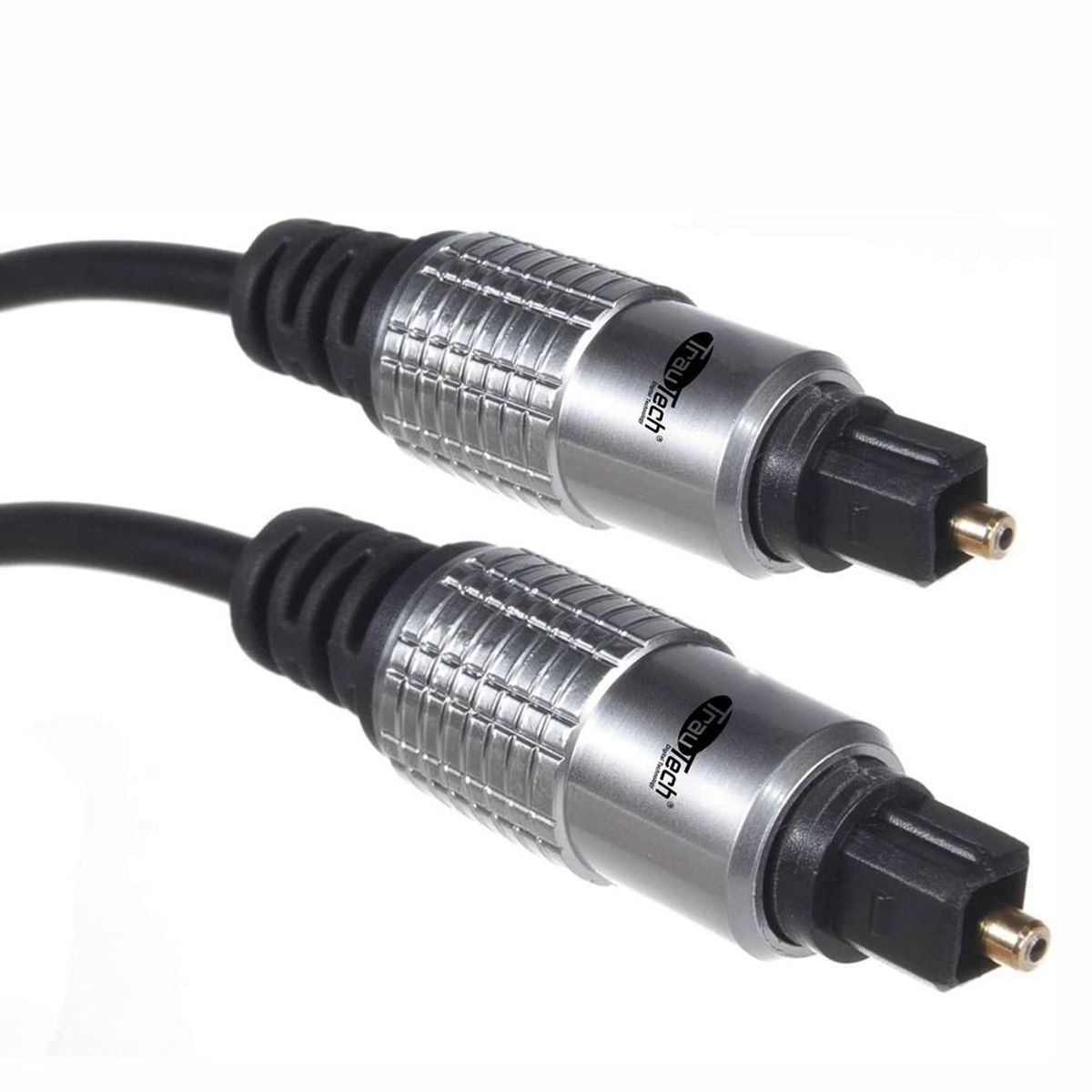 GENERICO - Cable Toslink Óptico de audio digital de fibra óptica 5 Metros 4.0mm