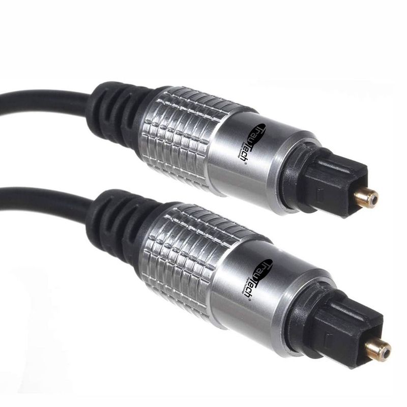 GENERICO - Cable Toslink Óptico de audio digital de fibra óptica 5 Metros 4.0mm