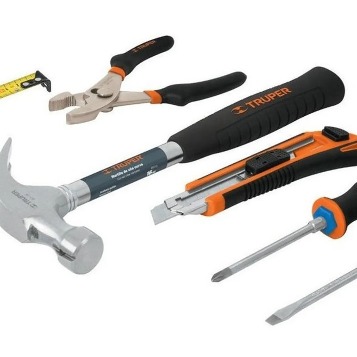 TRUPER - Juego de 6 Herramientas caseras Truper