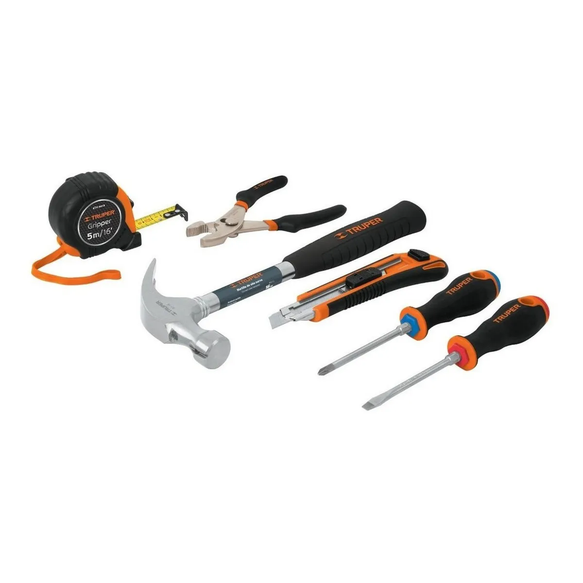 TRUPER - Juego de 6 Herramientas caseras Truper